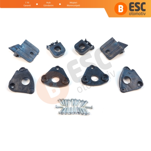 VW Caddy MK3 2K 2C Touran MK1 1T3 2010-2015 2K5998225 2K5998226 İçin Sağ Sol Ön Far Ayak Tamir Seti