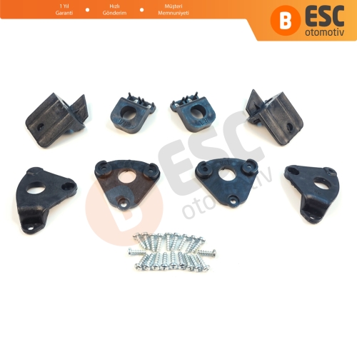 VW Caddy MK3 2K 2C Touran MK1 1T3 2010-2015 2K5998225 2K5998226 İçin Sağ Sol Ön Far Ayak Tamir Seti