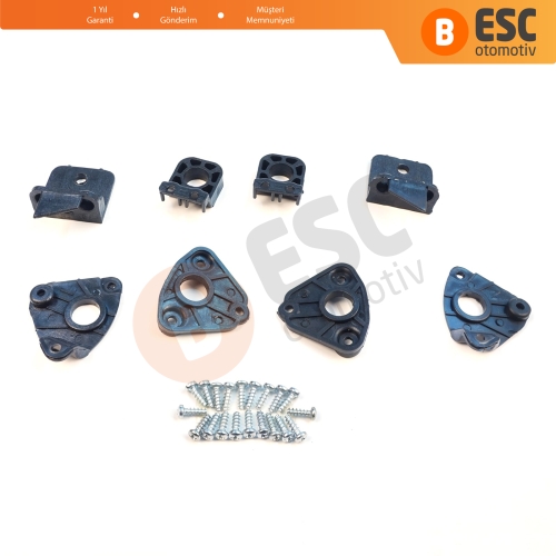 VW Caddy MK3 2K 2C Touran MK1 1T3 2010-2015 2K5998225 2K5998226 İçin Sağ Sol Ön Far Ayak Tamir Seti