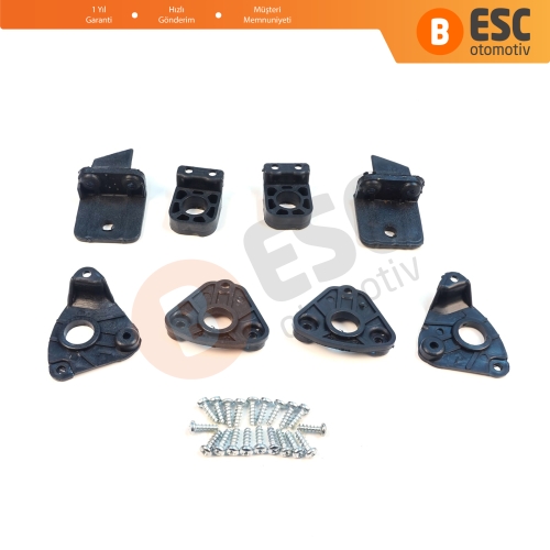 VW Caddy MK3 2K 2C Touran MK1 1T3 2010-2015 2K5998225 2K5998226 İçin Sağ Sol Ön Far Ayak Tamir Seti