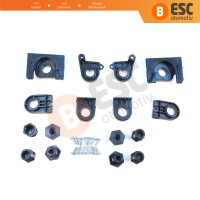 VW Jetta MK6 A6 5C6 2010-2018 5C7998225 5C7998226 İçin Sağ Sol Ön Far Ayak Tamir Seti