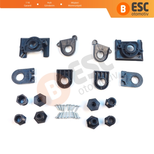 VW Jetta MK6 A6 5C6 2010-2018 5C7998225 5C7998226 İçin Sağ Sol Ön Far Ayak Tamir Seti