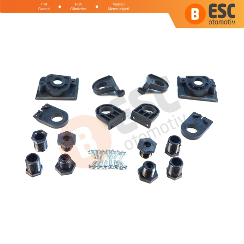 VW Jetta MK6 A6 5C6 2010-2018 5C7998225 5C7998226 İçin Sağ Sol Ön Far Ayak Tamir Seti