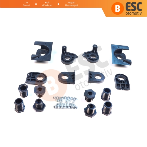 VW Jetta MK6 A6 5C6 2010-2018 5C7998225 5C7998226 İçin Sağ Sol Ön Far Ayak Tamir Seti