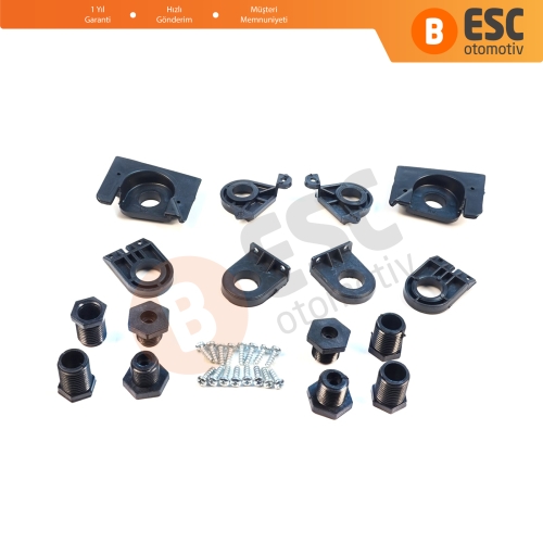 VW Jetta MK6 A6 5C6 2010-2018 5C7998225 5C7998226 İçin Sağ Sol Ön Far Ayak Tamir Seti