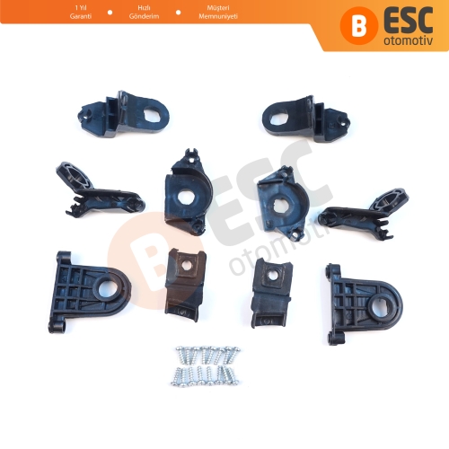 Seat Leon MK3 5F 2012-2020 5F0998225 5F0998226 İçin Sağ Sol Ön Far Ayak Tamir Seti