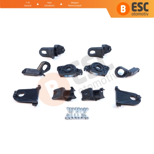 Seat Leon MK3 5F 2012-2020 5F0998225 5F0998226 İçin Sağ Sol Ön Far Ayak Tamir Seti