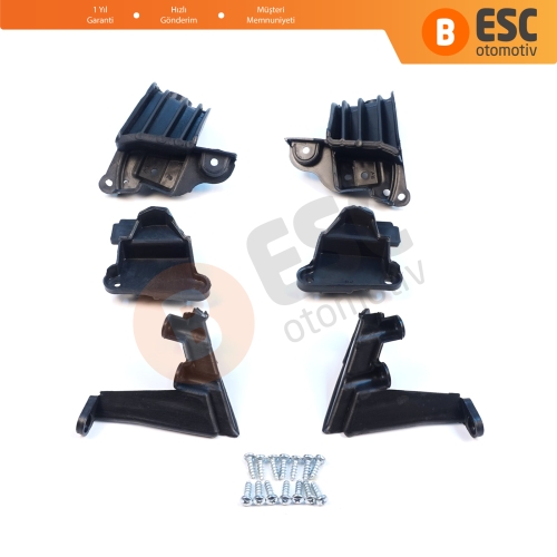 Fiat Tipo 356 357 Egea 2015-On 50927927 50927929 İçin Sağ Sol Ön Far Ayak Tamir Seti