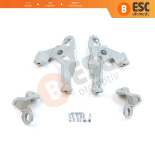 Toyota Corolla MK9 E120 E130 2000-2006 811701E480 811451E710 İçin Sağ Sol Ön Far Ayak Tamir Seti