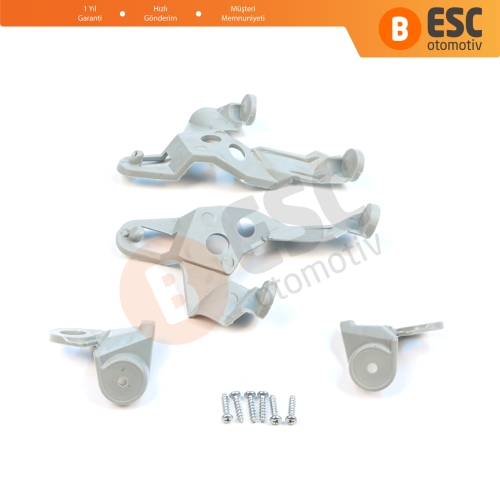 Toyota Corolla MK9 E120 E130 2000-2006 811701E480 811451E710 İçin Sağ Sol Ön Far Ayak Tamir Seti