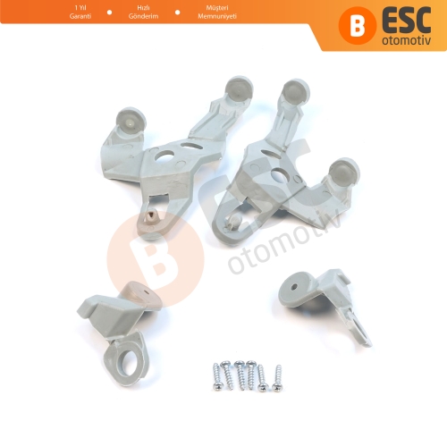 Toyota Corolla MK9 E120 E130 2000-2006 811701E480 811451E710 İçin Sağ Sol Ön Far Ayak Tamir Seti