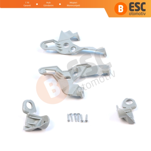 Toyota Corolla MK9 E120 E130 2000-2006 811701E480 811451E710 İçin Sağ Sol Ön Far Ayak Tamir Seti