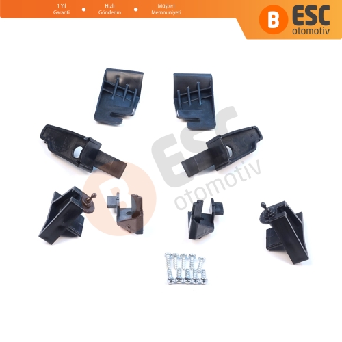 Ford Transit Tourneo Courier MK1 2013-2022 ET7613W030 ET7613W029 İçin Sağ Sol Ön Far Ayak Tamir Seti