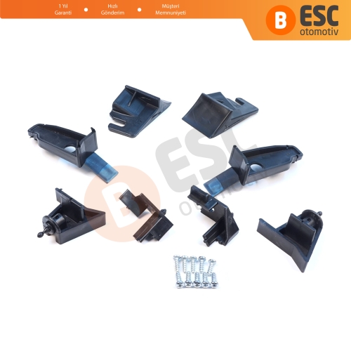 Ford Transit Tourneo Courier MK1 2013-2022 ET7613W030 ET7613W029 İçin Sağ Sol Ön Far Ayak Tamir Seti