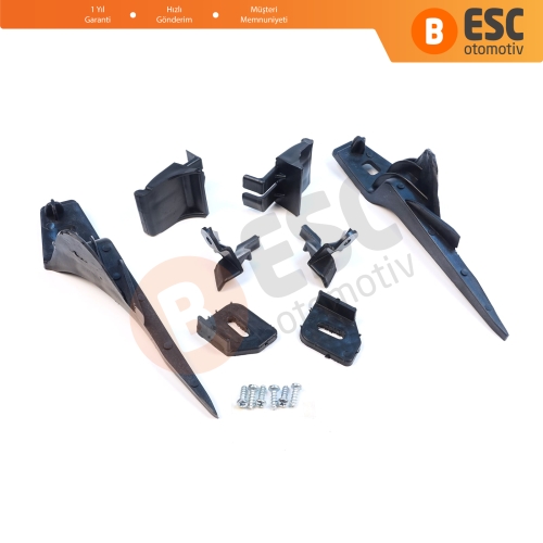 Ford Fiesta B299 B409 B479 2013-2019 D2BZ13008L D2BZ13008J İçin Sağ Sol Ön Far Ayak Tamir Seti