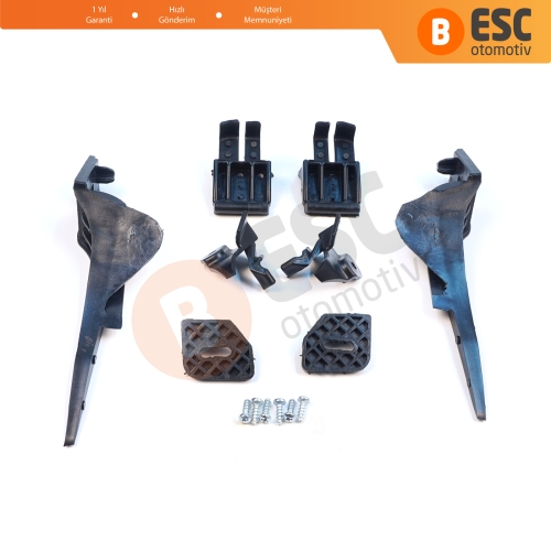 Ford Fiesta B299 B409 B479 2013-2019 D2BZ13008L D2BZ13008J İçin Sağ Sol Ön Far Ayak Tamir Seti