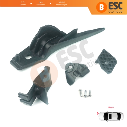 Ford Fiesta B299 B409 B479 2013-2019 D2BZ13008L İçin Sağ Ön Far Ayak Tamir Seti 