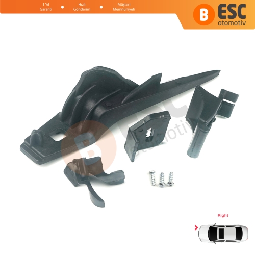 Ford Fiesta B299 B409 B479 2013-2019 D2BZ13008L İçin Sağ Ön Far Ayak Tamir Seti 