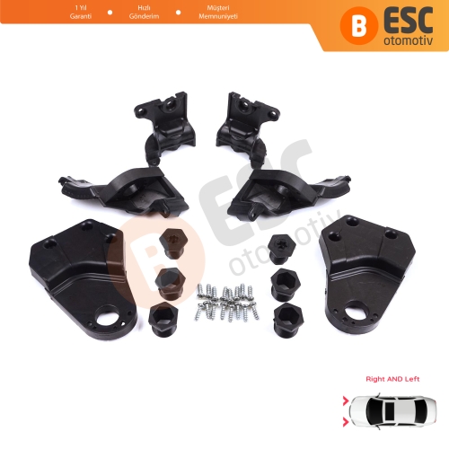 Mercedes E Class W213 X213 W238 C238 A238 2016-2020 A2138202300 A2138202200 İçin Sağ Sol Ön Far Ayak Tamir Seti