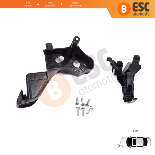 Citroen C4 MK2 B7 NC 2009-2018 DS4 MK1 NX 2010-2015 6212H1 İçin Sol Ön Far Ayak Tamir Seti