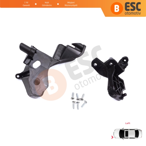 Citroen C4 MK2 B7 NC 2009-2018 DS4 MK1 NX 2010-2015 6212H1 İçin Sol Ön Far Ayak Tamir Seti