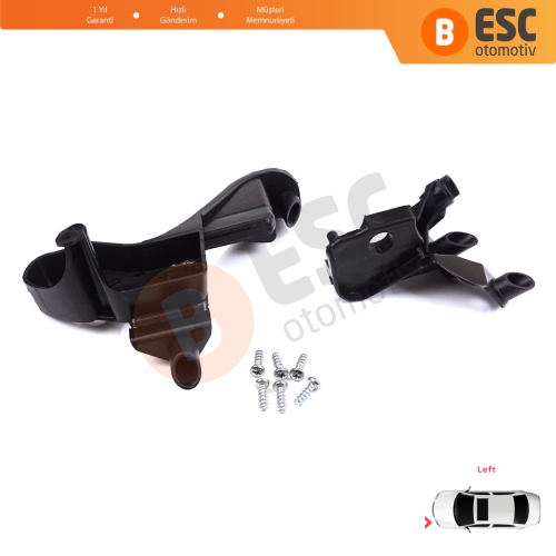 Citroen C4 MK2 B7 NC 2009-2018 DS4 MK1 NX 2010-2015 6212H1 İçin Sol Ön Far Ayak Tamir Seti