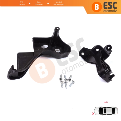 Citroen C4 MK2 B7 NC 2009-2018 DS4 MK1 NX 2010-2015 6212H1 İçin Sol Ön Far Ayak Tamir Seti