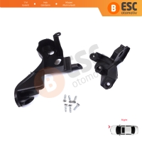 Citroen C4 MK2 B7 NC 2009-2018 DS4 MK1 NX 2010-2015 6212H0 İçin Sağ Ön Far Ayak Tamir Seti