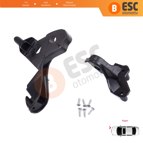 Citroen C4 MK2 B7 NC 2009-2018 DS4 MK1 NX 2010-2015 6212H0 İçin Sağ Ön Far Ayak Tamir Seti