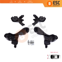Citroen C4 MK2 B7 NC 2009-2018 DS4 MK1 NX 2010-2015 6212H1 6212H0 İçin Sağ Sol Ön Far Ayak Tamir Seti