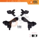 Citroen C4 MK2 B7 NC 2009-2018 DS4 MK1 NX 2010-2015 6212H1 6212H0 İçin Sağ Sol Ön Far Ayak Tamir Seti