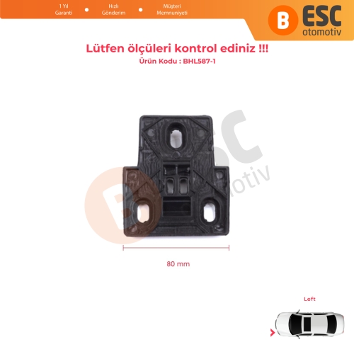 Porsche Cayenne MK2 92A 958 2010-2014 Makyajsız Kasa 7P5941149 İçin Sol Ön Far Tamir Alt Kilitleme Braketi