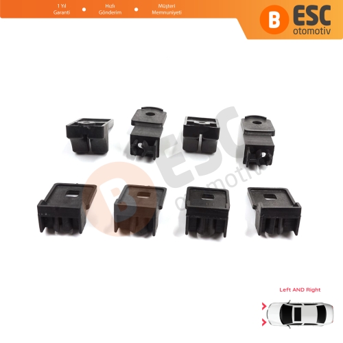 VW Crafter MK1 2E 2F 2006-2017 2E0998225 2E0998226 İçin Sağ Sol Ön Far Ayak Tamir Seti