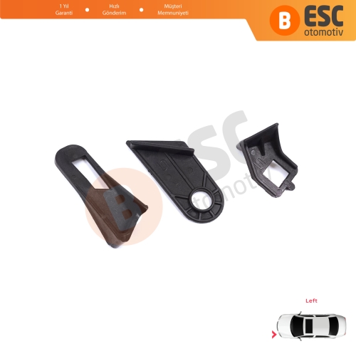 Fiat Abarth Grande Punto MK3 199 2005-2013 89101372SX İçin Sol Ön Far Ayak Tamir Seti