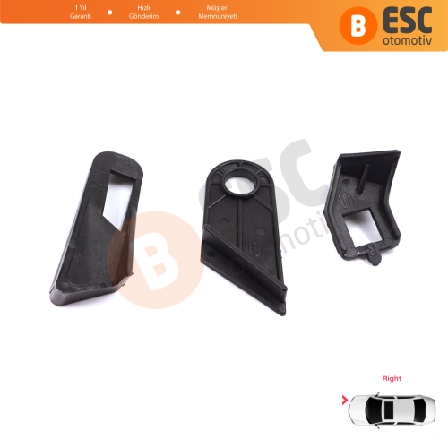 Fiat Abarth Grande Punto MK3 199 2005-2013 89101373DX İçin Sağ Ön Far Ayak Tamir Seti