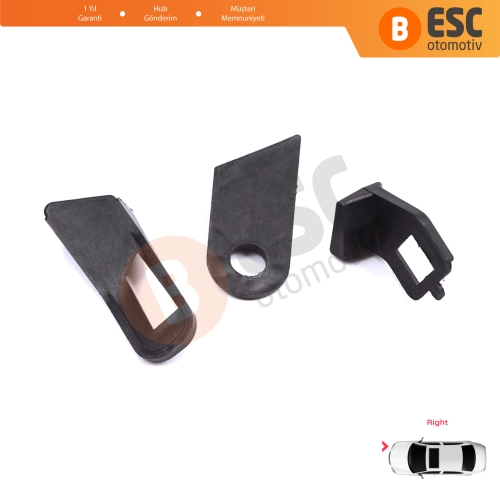 Fiat Abarth Grande Punto MK3 199 2005-2013 89101373DX İçin Sağ Ön Far Ayak Tamir Seti