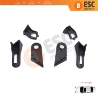 Fiat Abarth Grande Punto MK3 199 2005-2013 89101372SX 89101373DX İçin Sol Sağ Ön Far Ayak Tamir Seti