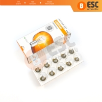 10 Adet OSRAM 7528 21/5 W 12 V BAY15d ORIGINAL Seri Metal Tabanlı Ampul Çift Duylu