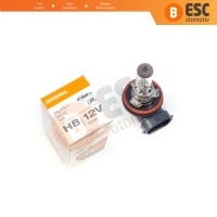 Kısa Uzun Far Sis Lambası için 1 Adet OSRAM ORIGINAL 64212 H8 12V 35W PGJ19-1 Plastik Soketli H8 Halojen Ampul