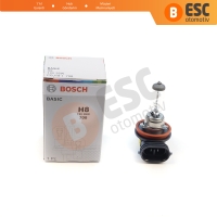 Kısa Uzun Far Sis Lambası için 1 Adet BOSCH BASIC 1 987 302 805 H8 12V 35W PGJ19-1 Plastik Soketli H8 Halojen Ampul