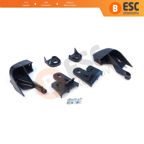 Fiat Fiorino MK3 225 Citroen Nemo Peugeot Bipper 2007-2020 6212F4 6212F3 İçin Sağ Sol Ön Far Ayak Tamir Seti