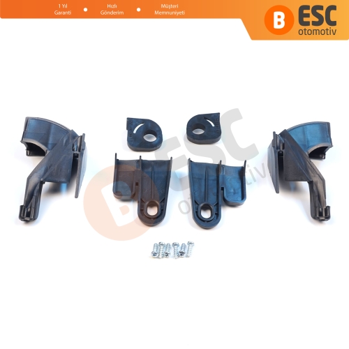 Fiat Fiorino MK3 225 Citroen Nemo Peugeot Bipper 2007-2020 6212F4 6212F3 İçin Sağ Sol Ön Far Ayak Tamir Seti