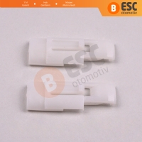 VW Audi Seat Skoda 3B0905855 1K0905851 6RA905865 İçin 2 Adet Kontak Kilit Silindir Plastik Yayı Klipsi