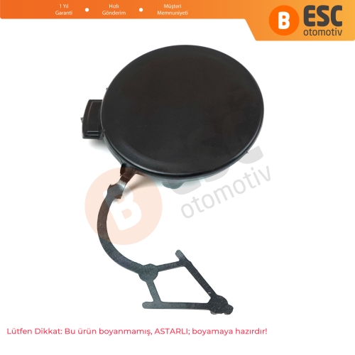 VW Golf MK7 için Ön Tampon Çeki Demiri Kapağı 5GG807241 ASTARLI