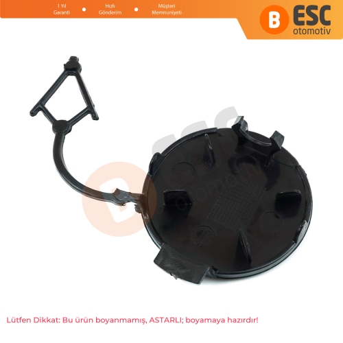 VW Golf MK7 için Ön Tampon Çeki Demiri Kapağı 5GG807241 ASTARLI