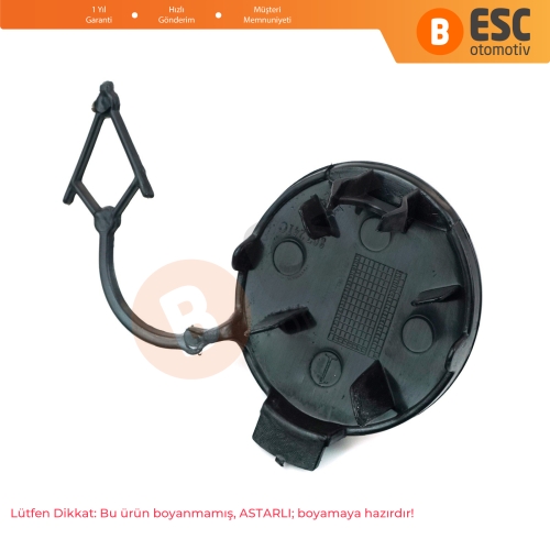 VW Golf MK7 için Ön Tampon Çeki Demiri Kapağı 5GG807241 ASTARLI