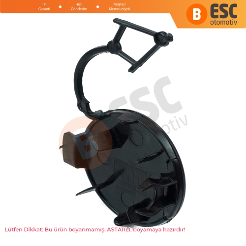 VW Golf MK7 için Ön Tampon Çeki Demiri Kapağı 5GG807241 ASTARLI