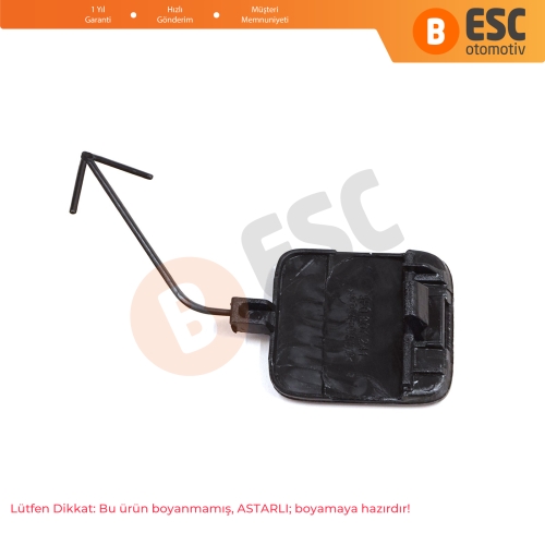 Seat Leon MK3 2013-2017 için Ön Tampon Çeki Demir Kapağı 5F0807241 ASTARLI