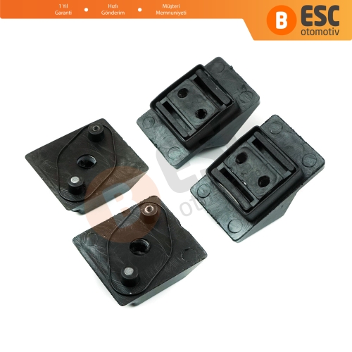 Mercedes W124 için Bagaj Takoz Seti 1247580044 1247580144A