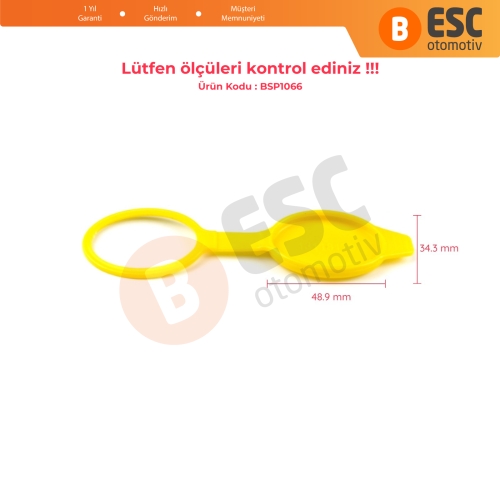 Opel Corsa D Astra H Zafira B için Cam Silecek Su Depo Kapağı 13118170